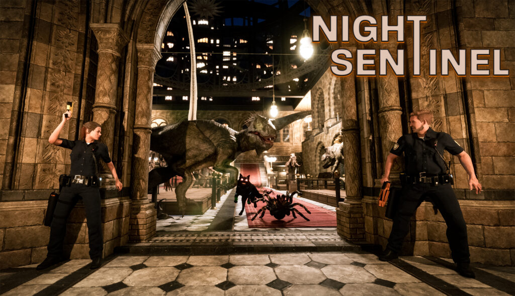 The demo for "Night Sentinel" is out now! nightsentinel cover